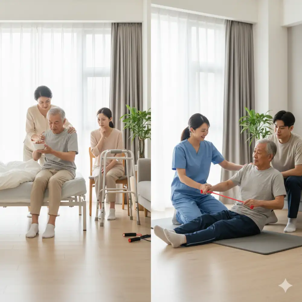 คู่มือเลือกศูนย์จัดหาผู้ดูแลผู้สูงอายุ ดีที่สุด: ความแตกต่างระหว่าง 'คนดูแลทั่วไป' กับ 'มืออาชีพด้านการฟื้นฟู